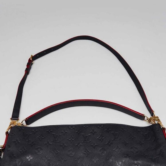 Louis Vuitton Marine/Rouge Monogram Empreinte Leather Melie Bag - Picture 12 of 12